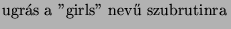 $\textstyle \parbox{4cm}{call {\tt
girls}}$